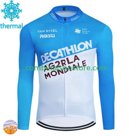 Maillot Hiver Thermal Fleece Decathlon Ag2R 2024